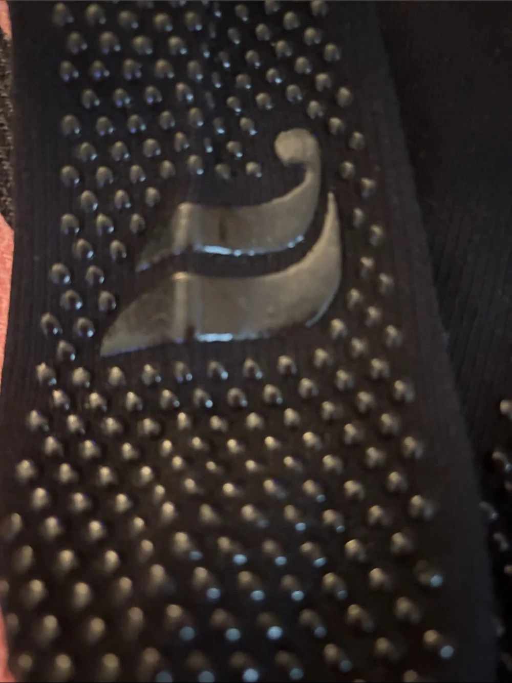 Fabletics Black Low-Cut Grip Socks